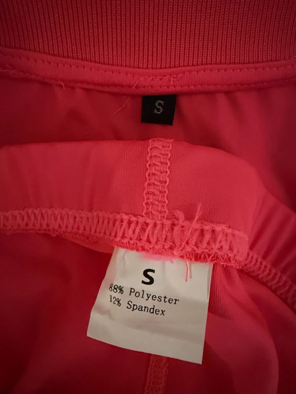 FKEEP Pink Zip Polo dress with matching bike shorts NWT women’s small - Picture 7 of 8